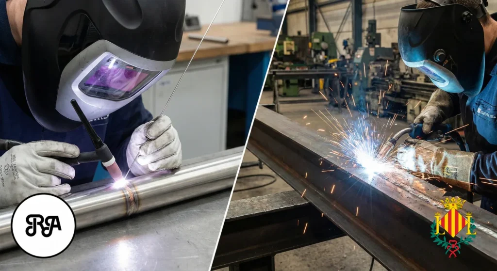 Soldadura industrial en Valencia realizada por Industrias Ríos